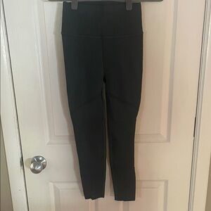 Fabletics Sculpt-Knit High-Waisted Leggings in Deep Green NWOT